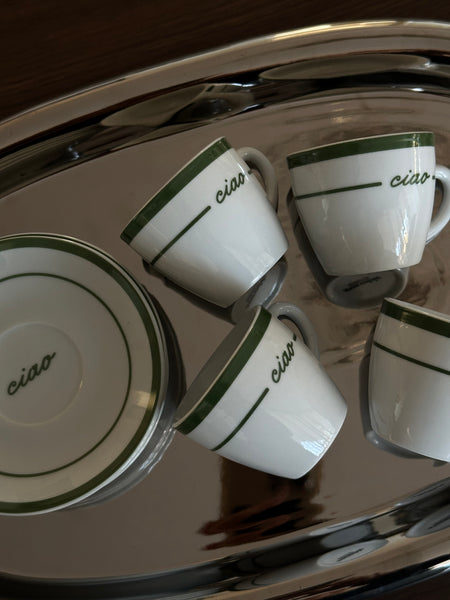 Ciao Espresso Coffee Cups
