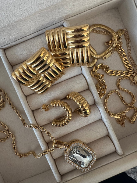 Gold Rope Chain Bracelet